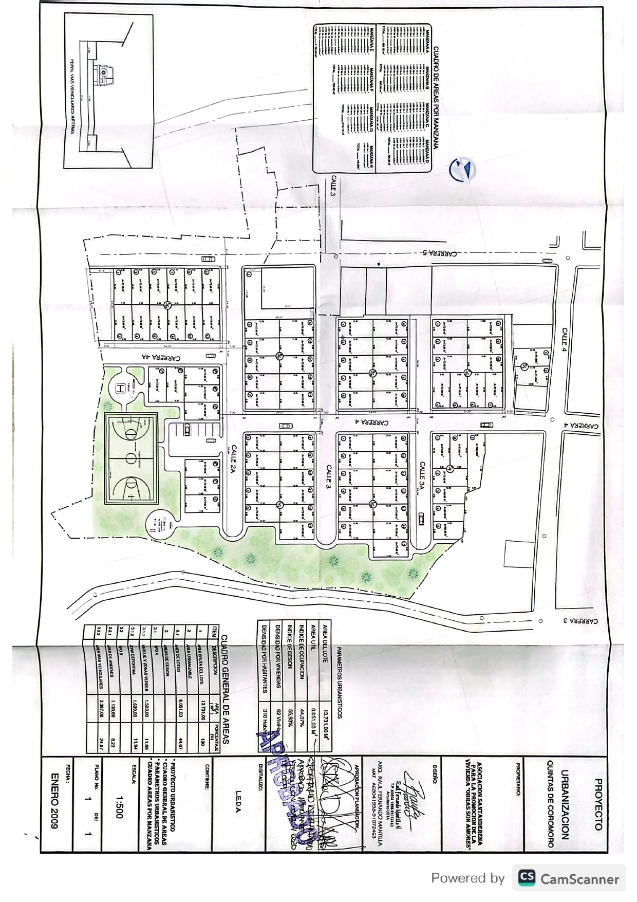 Plano de q-coromoro-reloteo